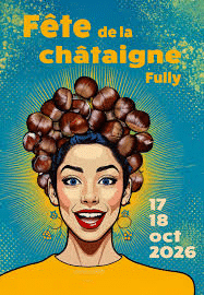 Affiche Fête de la Châtaigne 2026 Fully